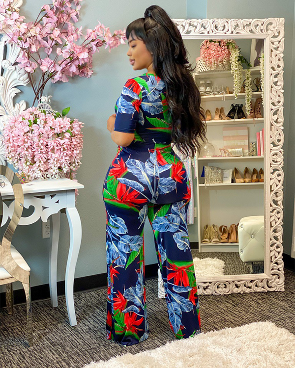 Cool Summer High Waist Jumpsuit