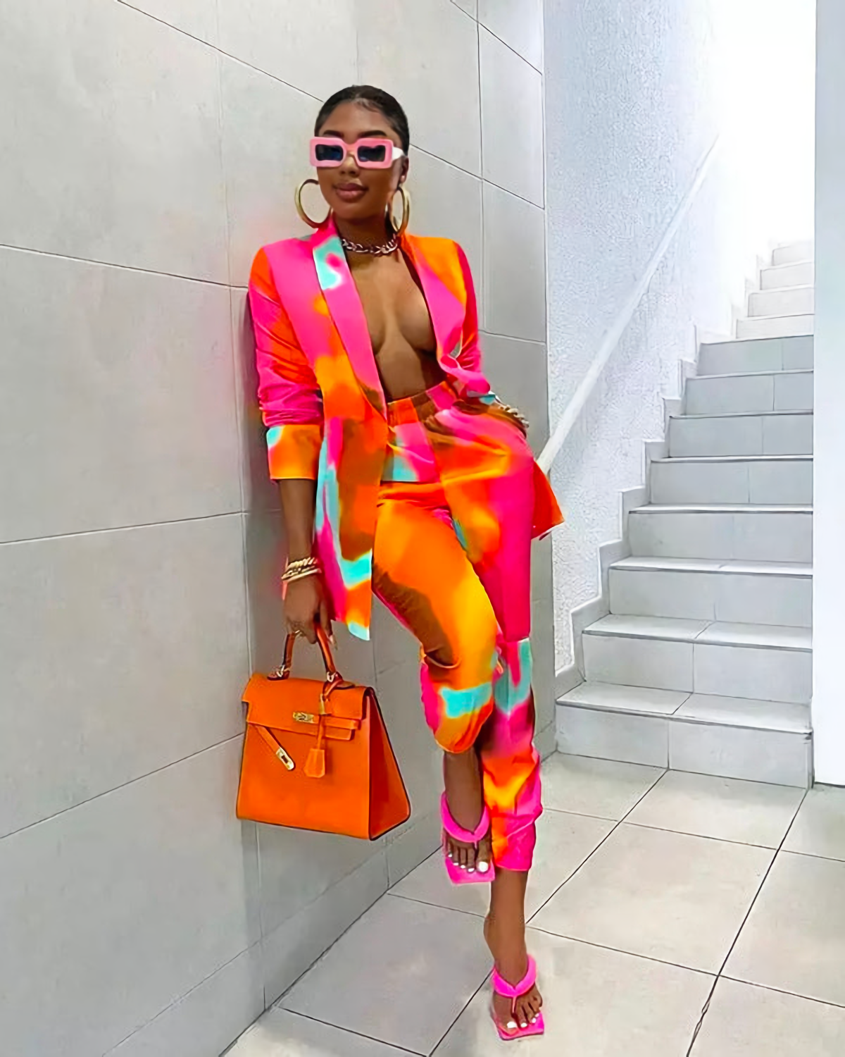 Color Lux Jogger Pantsuit