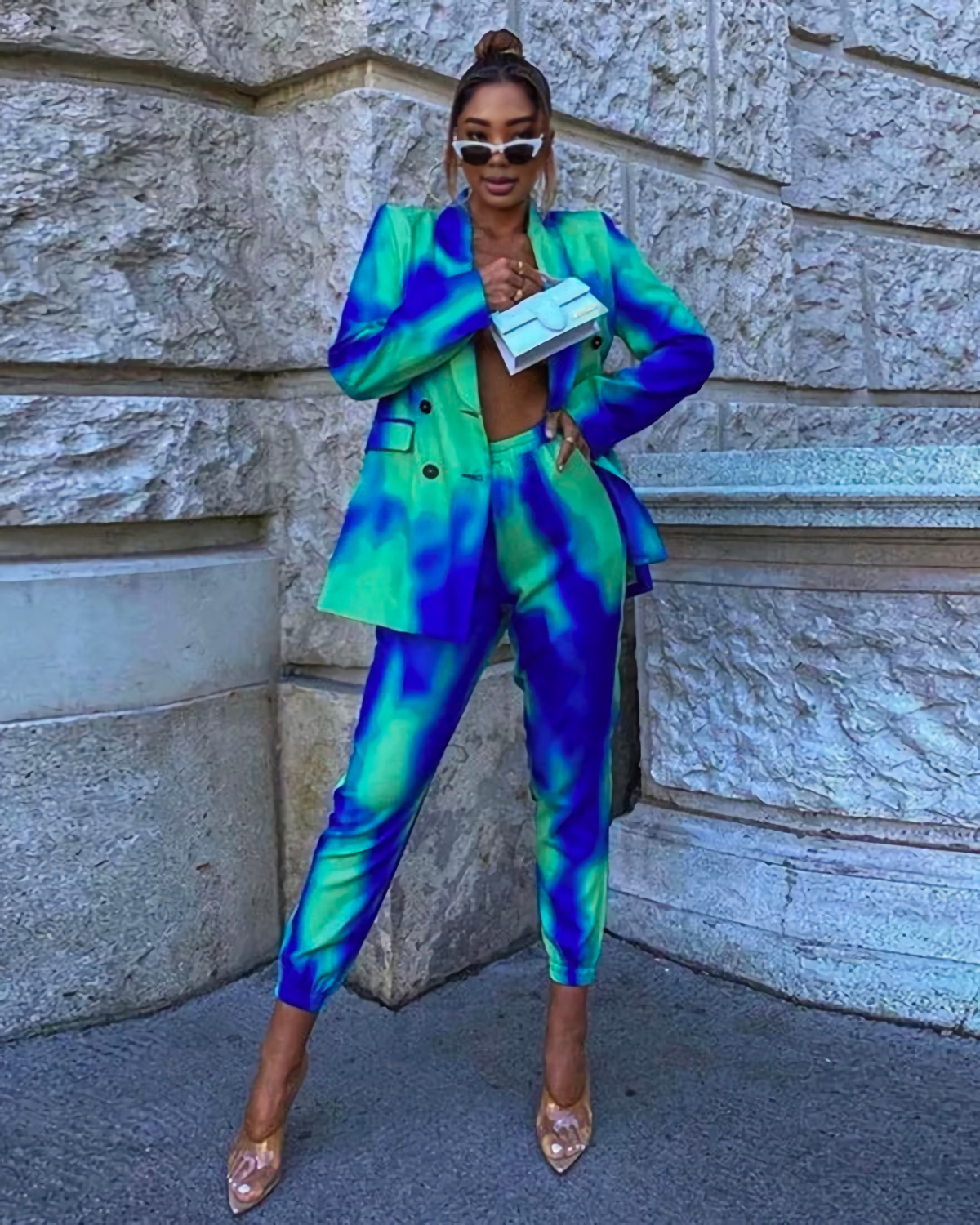 Color Lux Jogger Pantsuit