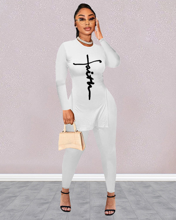 Faith 2pc Pant Set