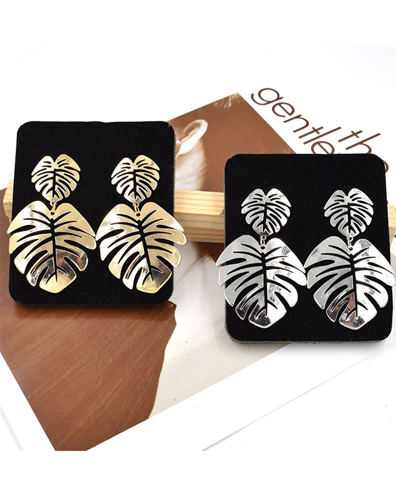 Leaf Drop Earrings