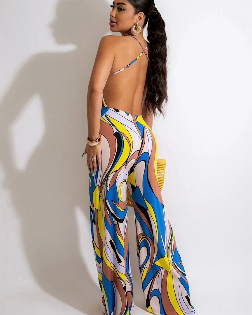 Summer Heat Wave Jumpsuit