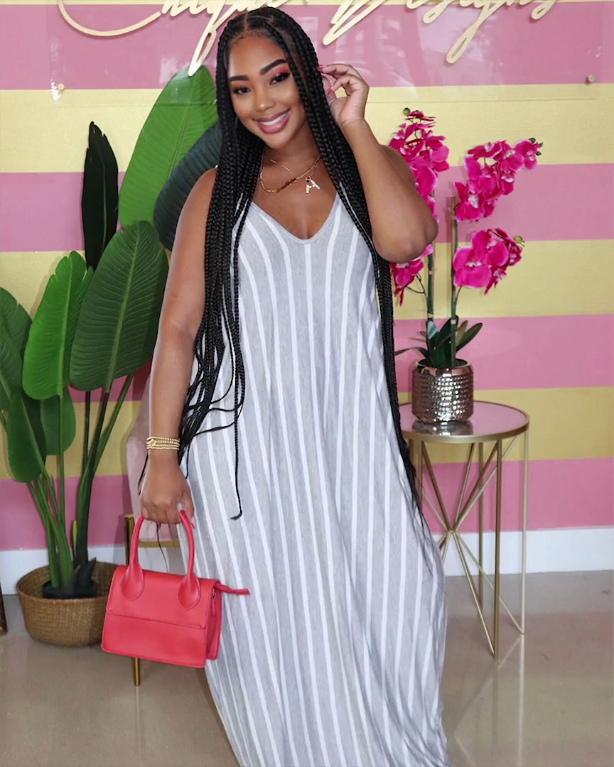 Striped And Ready Dress