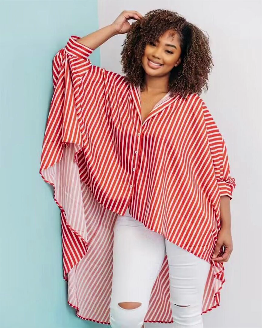 Oversized Striped T-Shirt