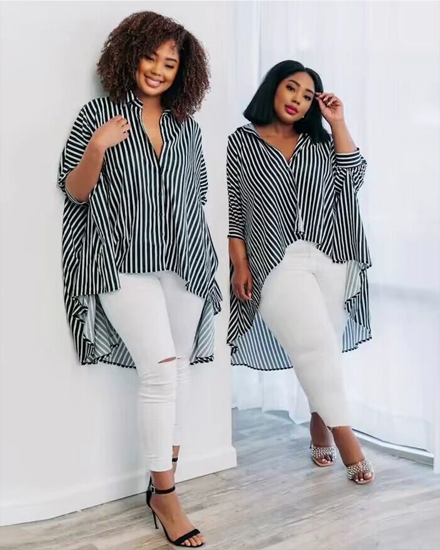 Oversized Striped T-Shirt