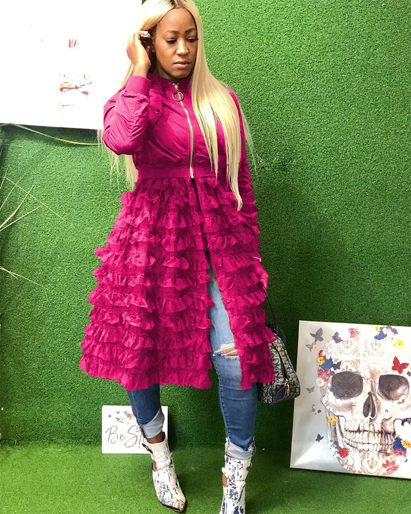 Effortlessly Pretty TULLE Jacket