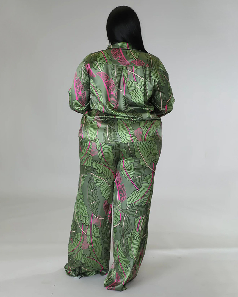 Tropical Island Pant Set