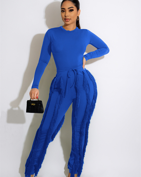 FRINGE SET (LONG SLEEVE)