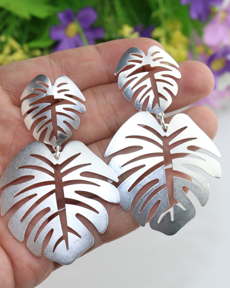 Leaf Drop Earrings