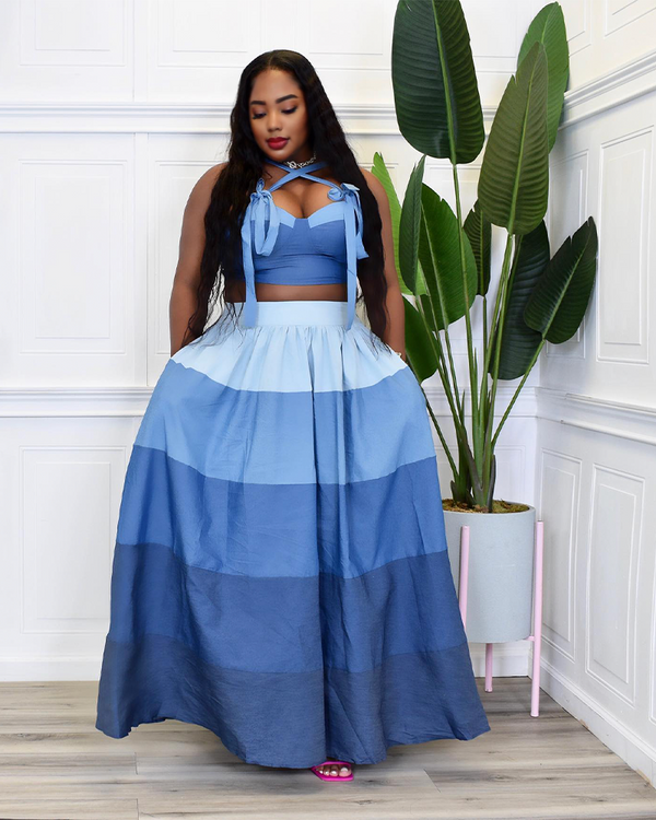Cassy babe Skirt Set