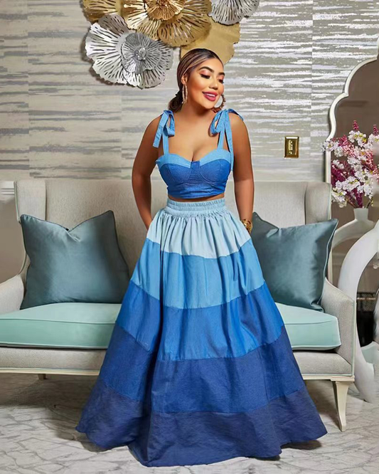 Cassy babe Skirt Set