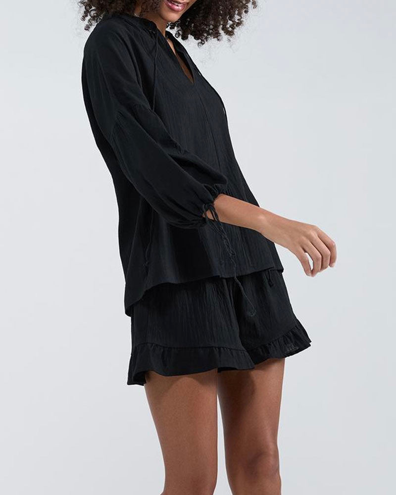 Parisian Linen Short Set