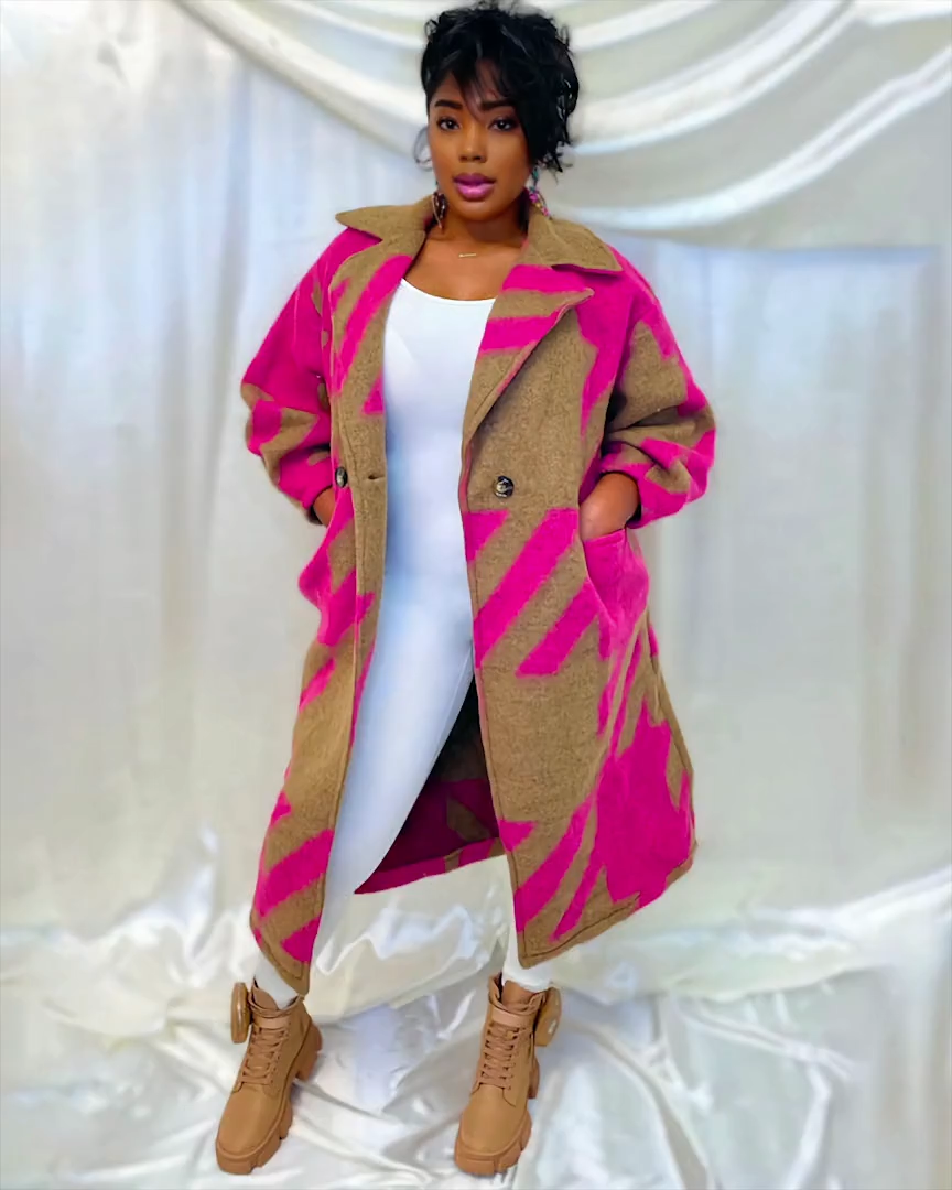 Soho Wool Blend Trench