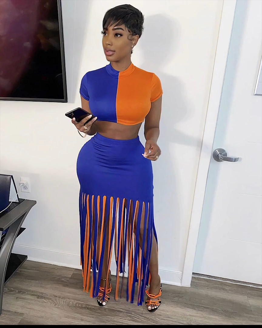 Tassel Dress Set
