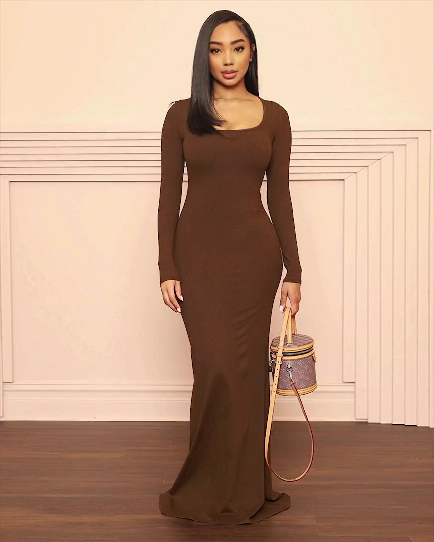 One and Only Snatched Maxi Dress