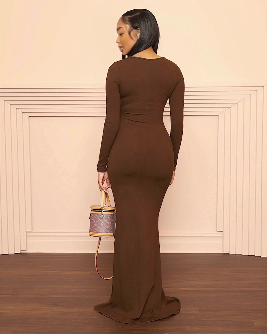 One and Only Snatched Maxi Dress