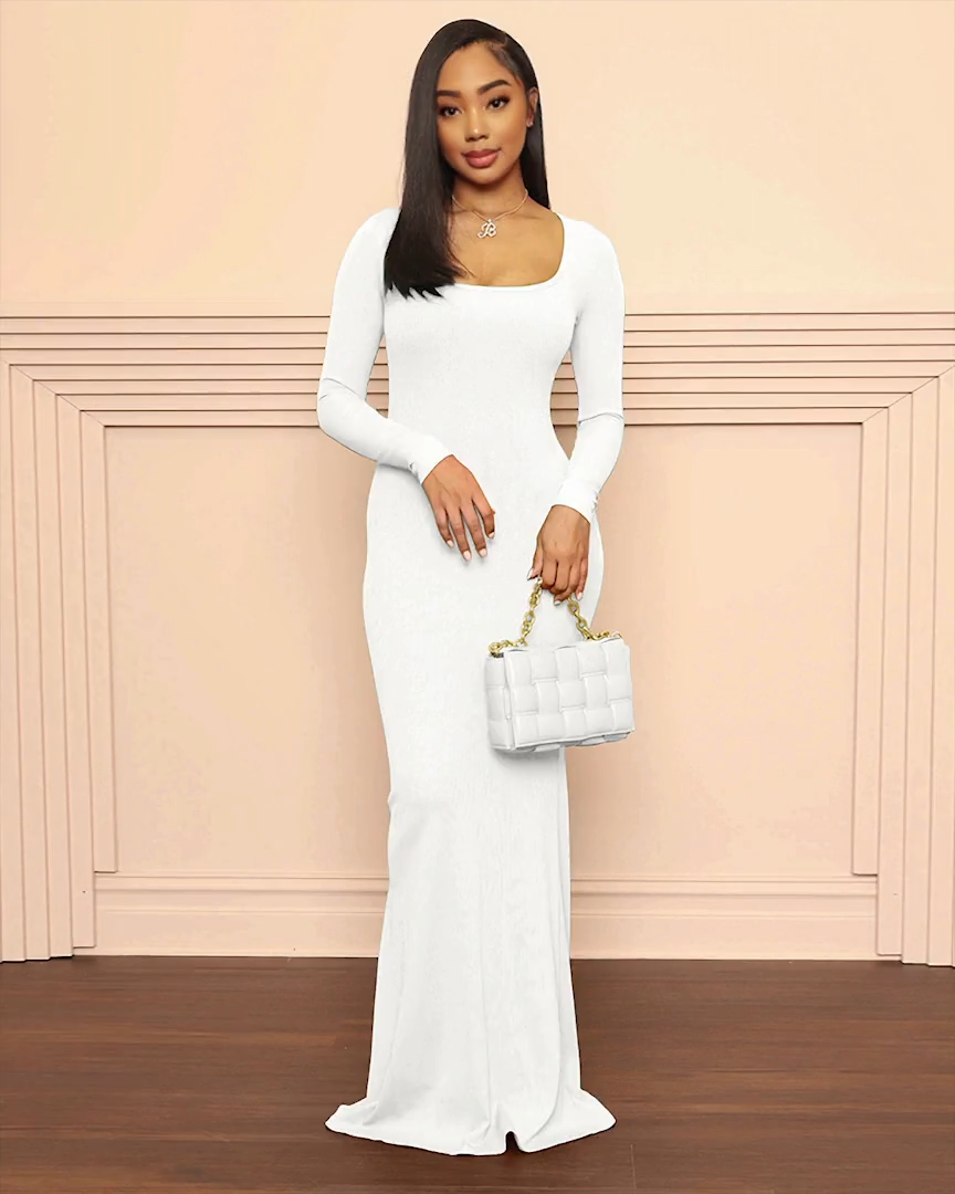 One and Only Snatched Maxi Dress