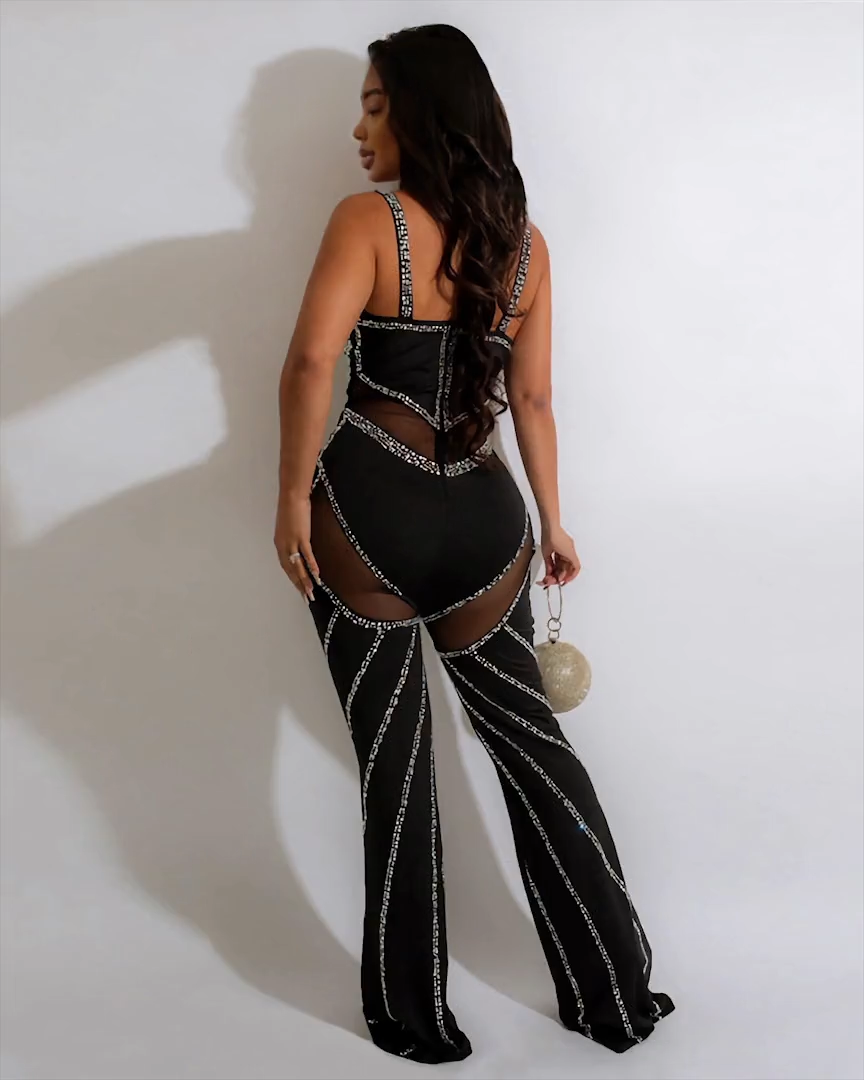 Same Old Love Sequin Jumpsuit