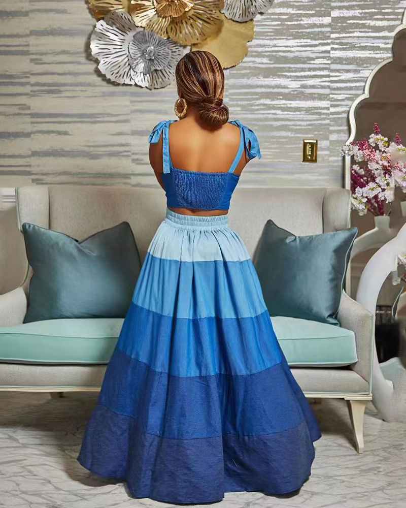 Cassy babe Skirt Set