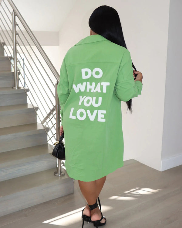 The “DO WHAT YOU LOVE” TOP
