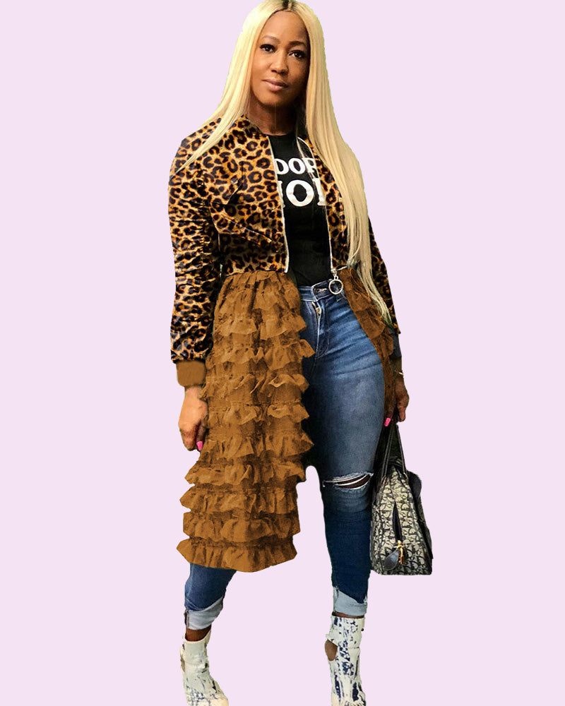 Effortlessly Pretty TULLE Jacket