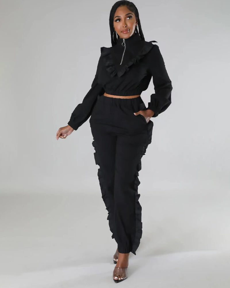 Rufffles Outfit Pants Set