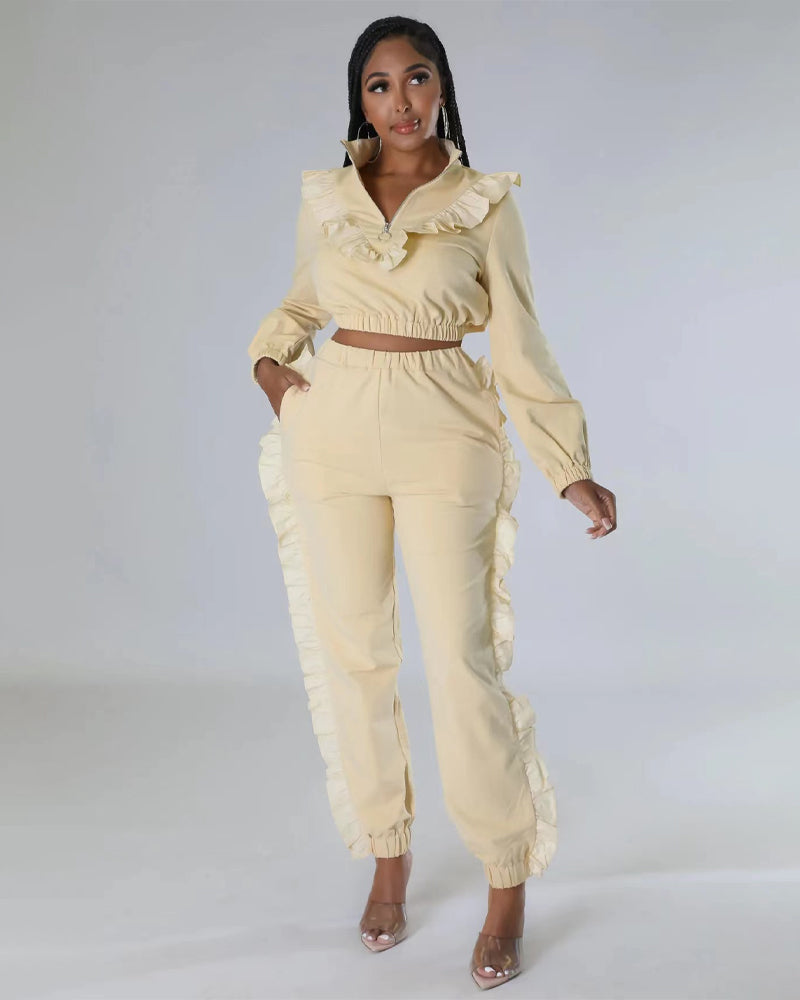Rufffles Outfit Pants Set