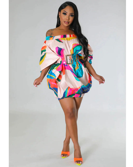 Palm Springs Scarf Dress